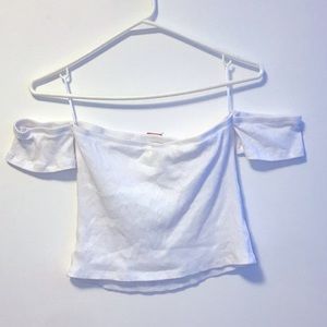 Bluenotes Off the shoulder crop top